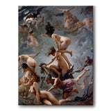 Hekser som drar til sabbaten sin