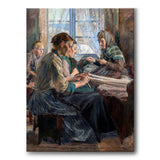 Fisherwomen Binding Net, Bohuslän