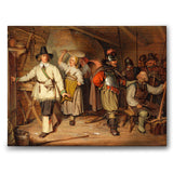 Gustaf Wasa at Sven Elfsson's in Isala By in 1520