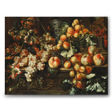 Still Life with Apples and Grapes