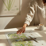 Lasse-little in the garden