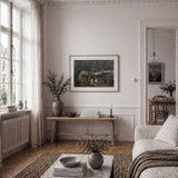 The Porcelain Factory as wall art in an inspiring interior setting