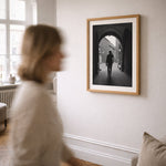 Old Town, Stockholm as wall art in an inspiring interior setting – image 3