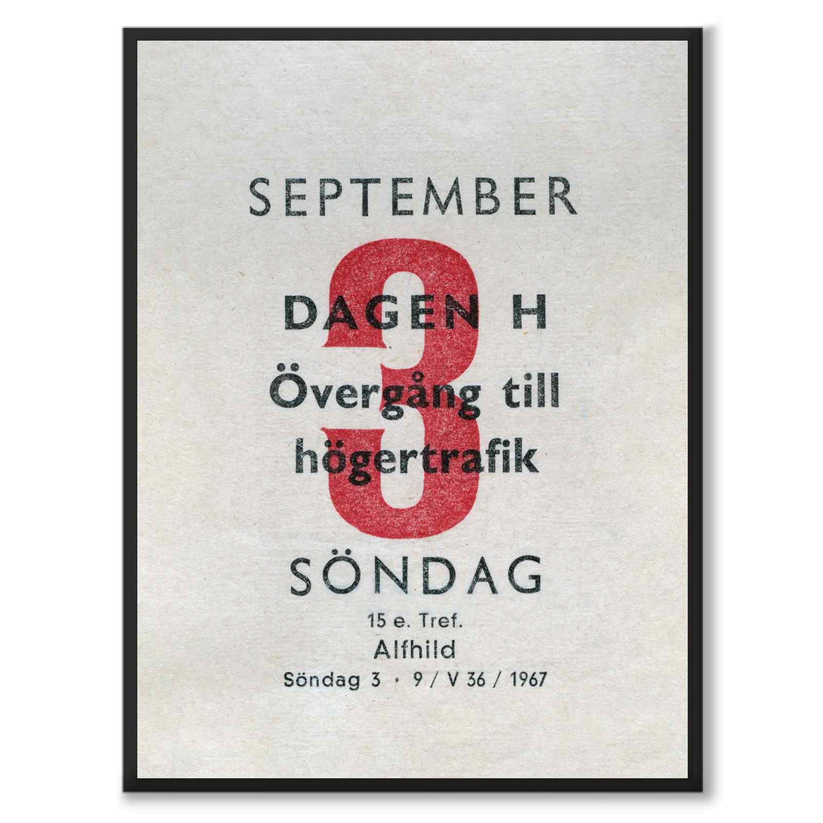 Draken & Høyretrafikkomleggingen 