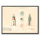 Hållö Lighthouse, Smögen 1867