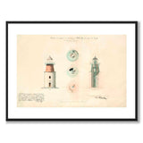 Hållö Lighthouse, Smögen 1867