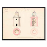 Utklippans Lighthouse, 1838