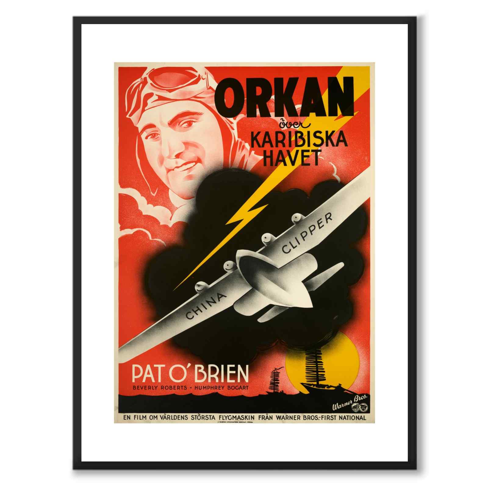 Hurricane over the Caribbean Sea