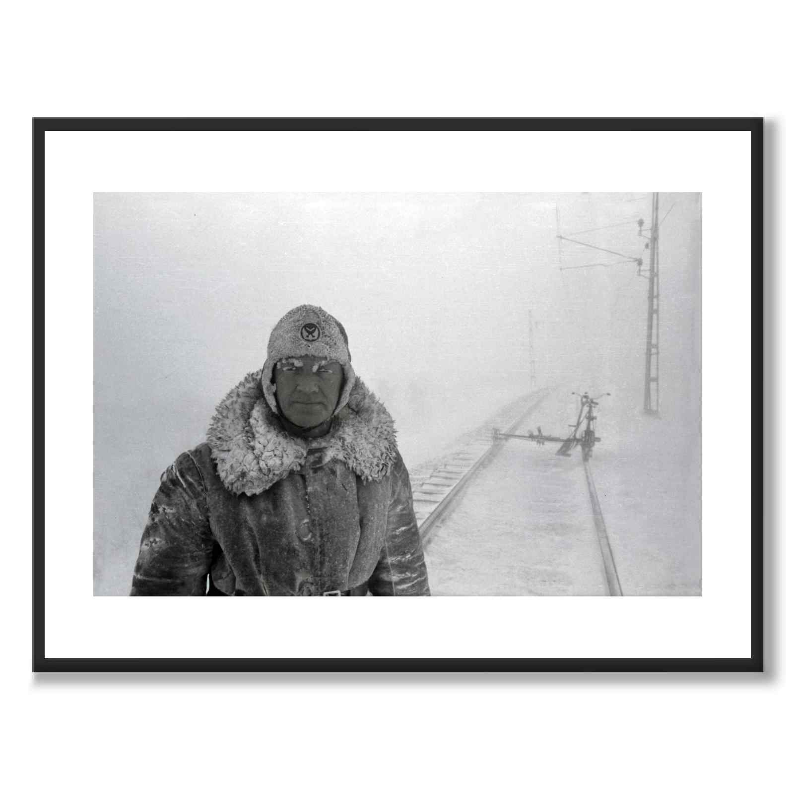 Jernbanevakt, Riksgränsen 1955