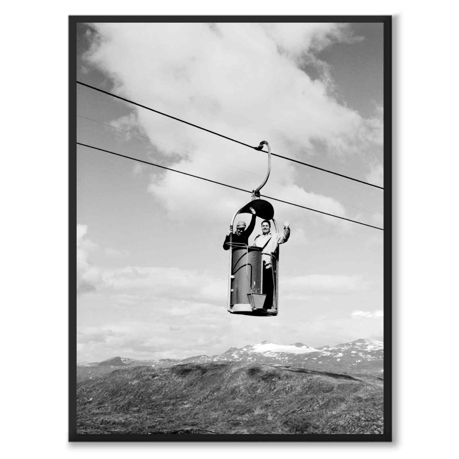 Taubane, Riksgränsen 1956