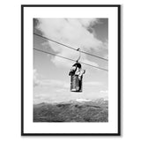 The cable car, Riksgränsen 1956