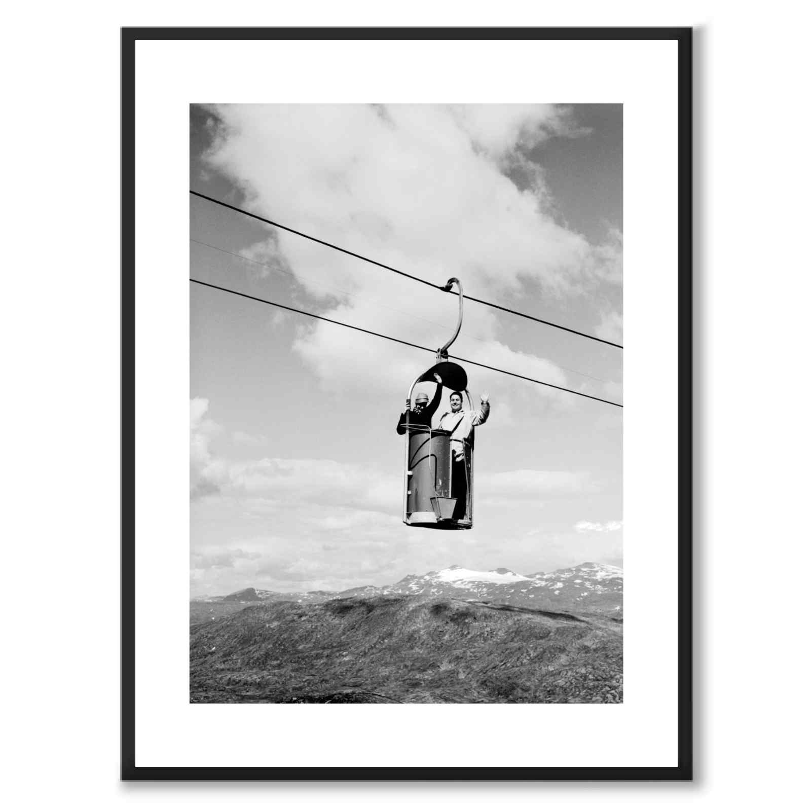 Taubane, Riksgränsen 1956