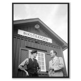 Riksgränsens stasjonshus 1950