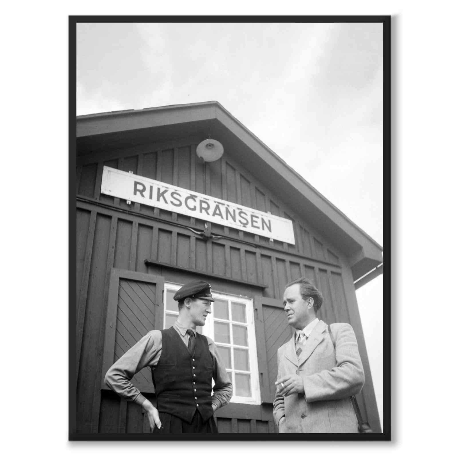 Riksgränsen's Station House 1950