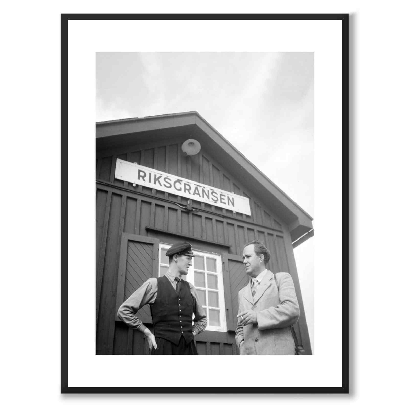 Riksgränsen's Station House 1950