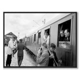 Reiser ved riksgrensen i 1956