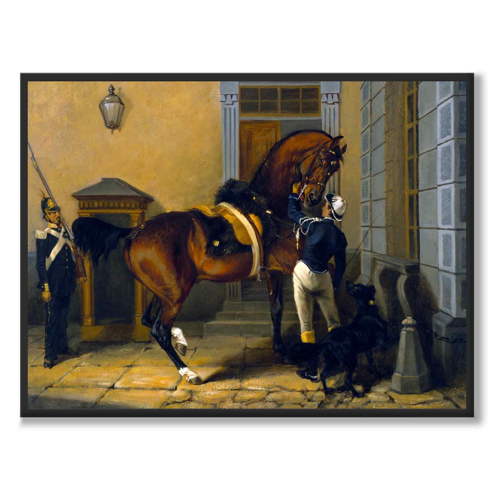 Carl XV's Favorite Horse Gentleman