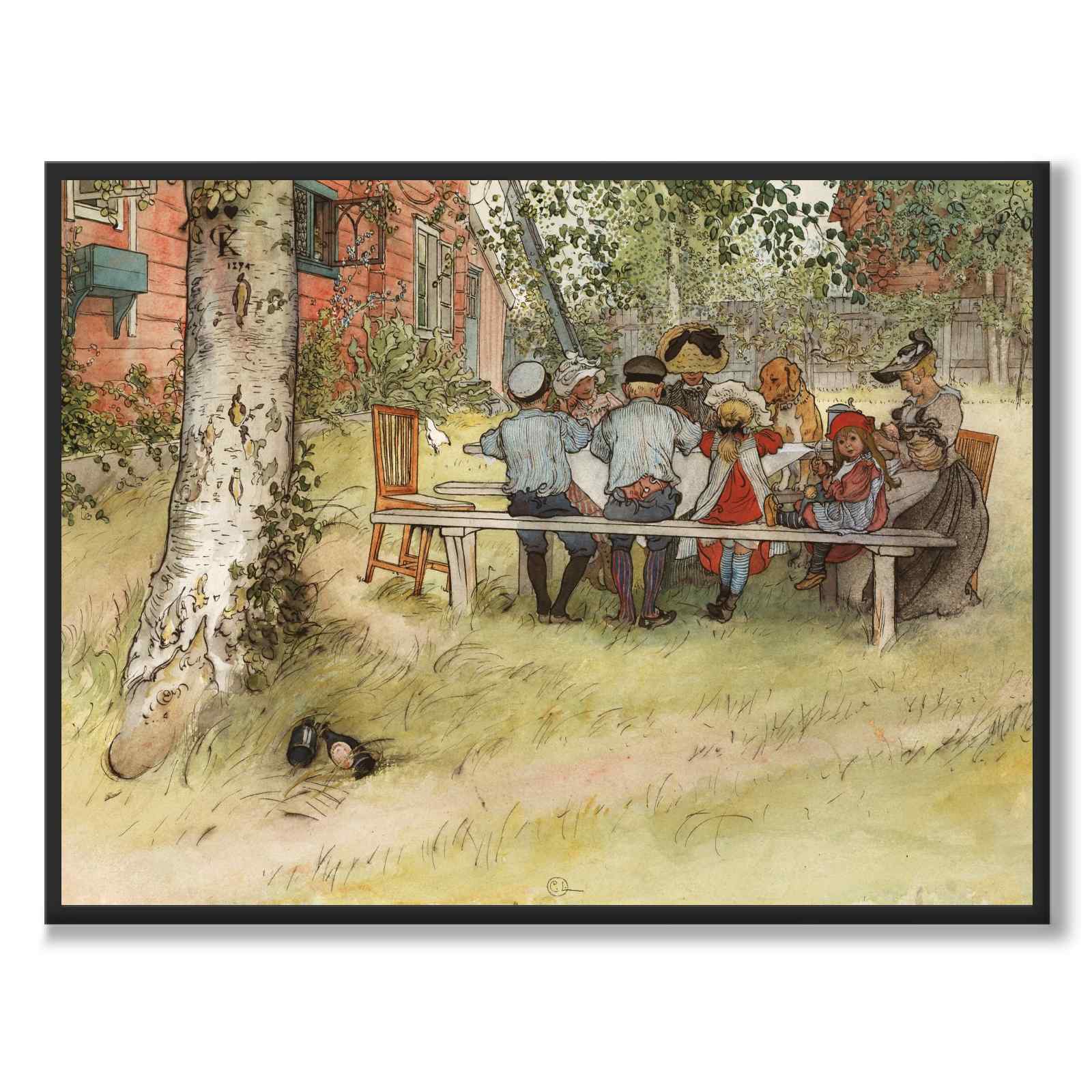 Frokost under Stora Björken