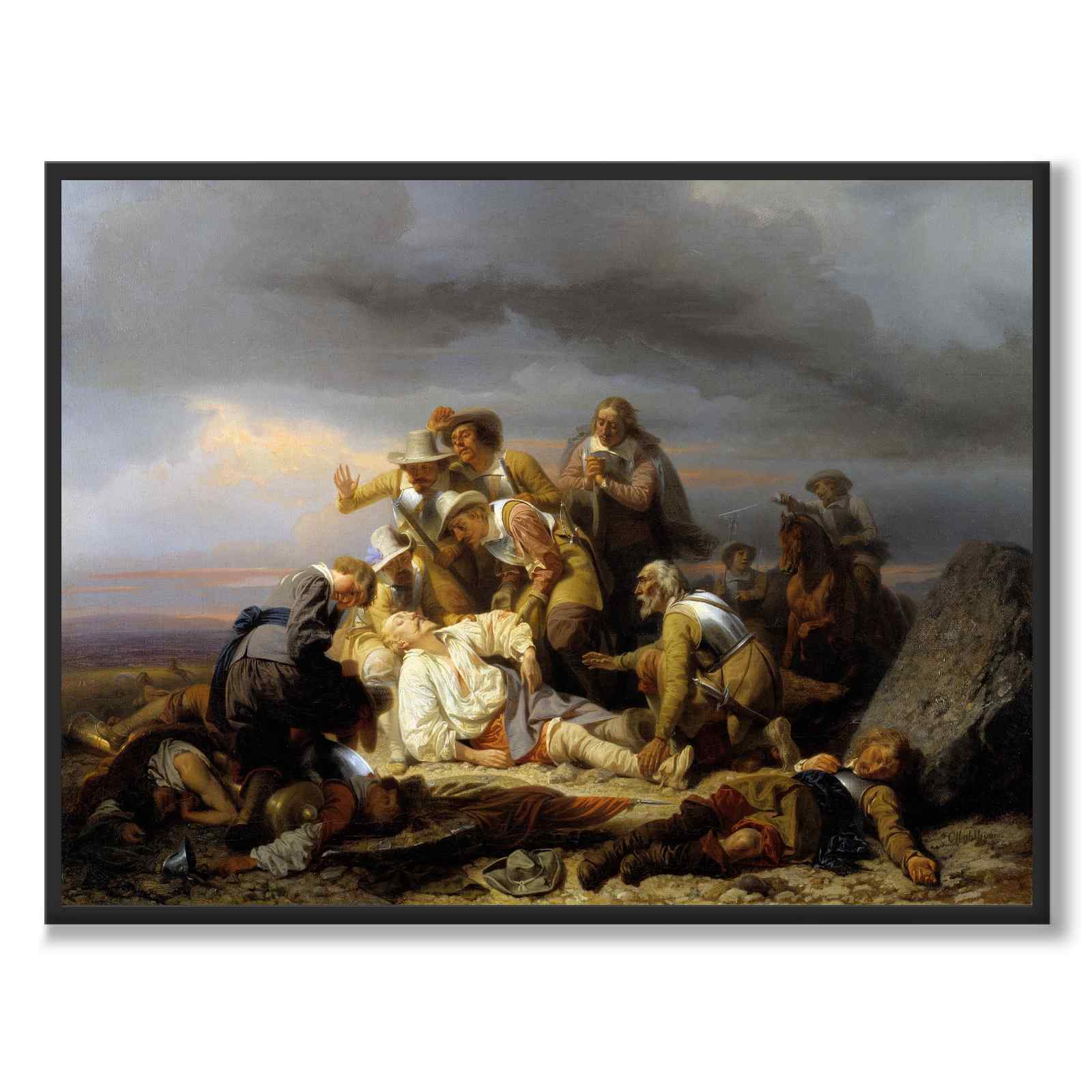 Gustaf II Adolf funnet død etter slaget ved Lützen