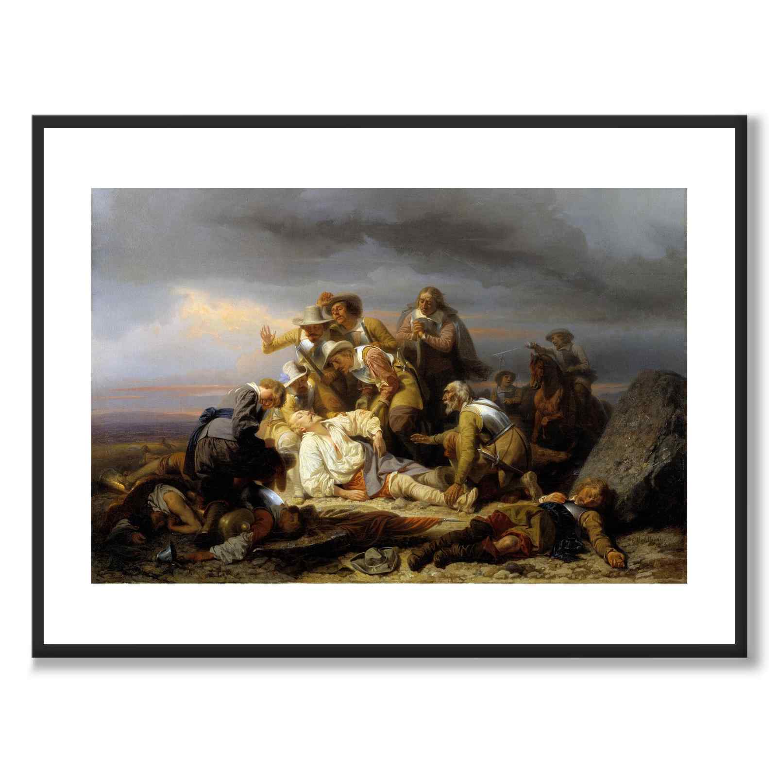 Gustaf II Adolf funnet død etter slaget ved Lützen