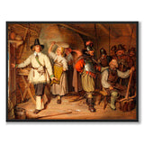 Gustaf Wasa with Sven Elfsson in Isala By in 1520