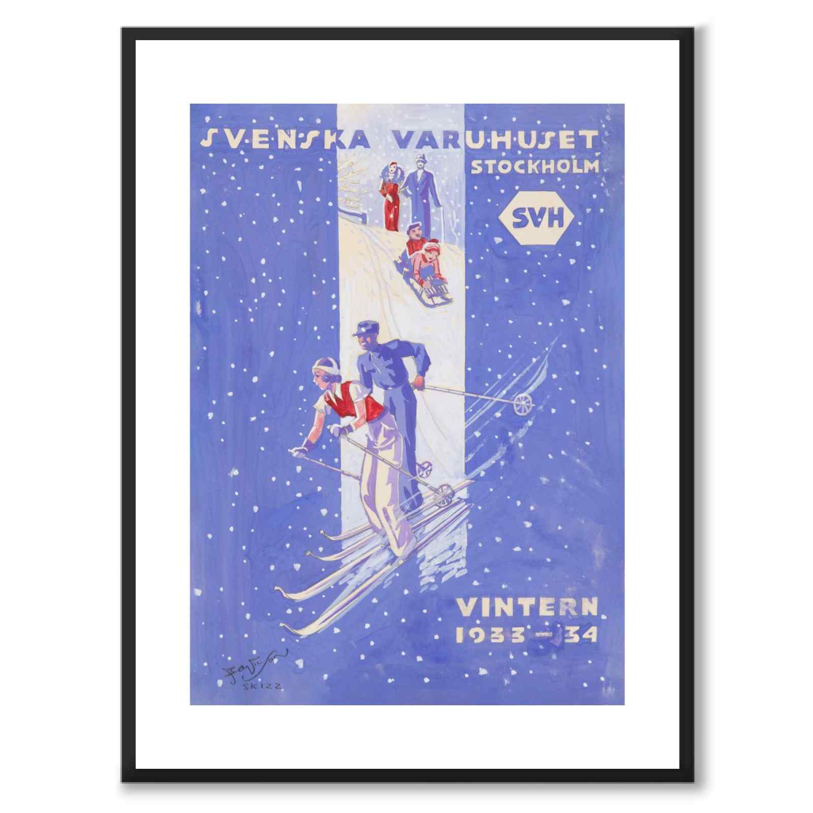 Swedish department store Stockholm