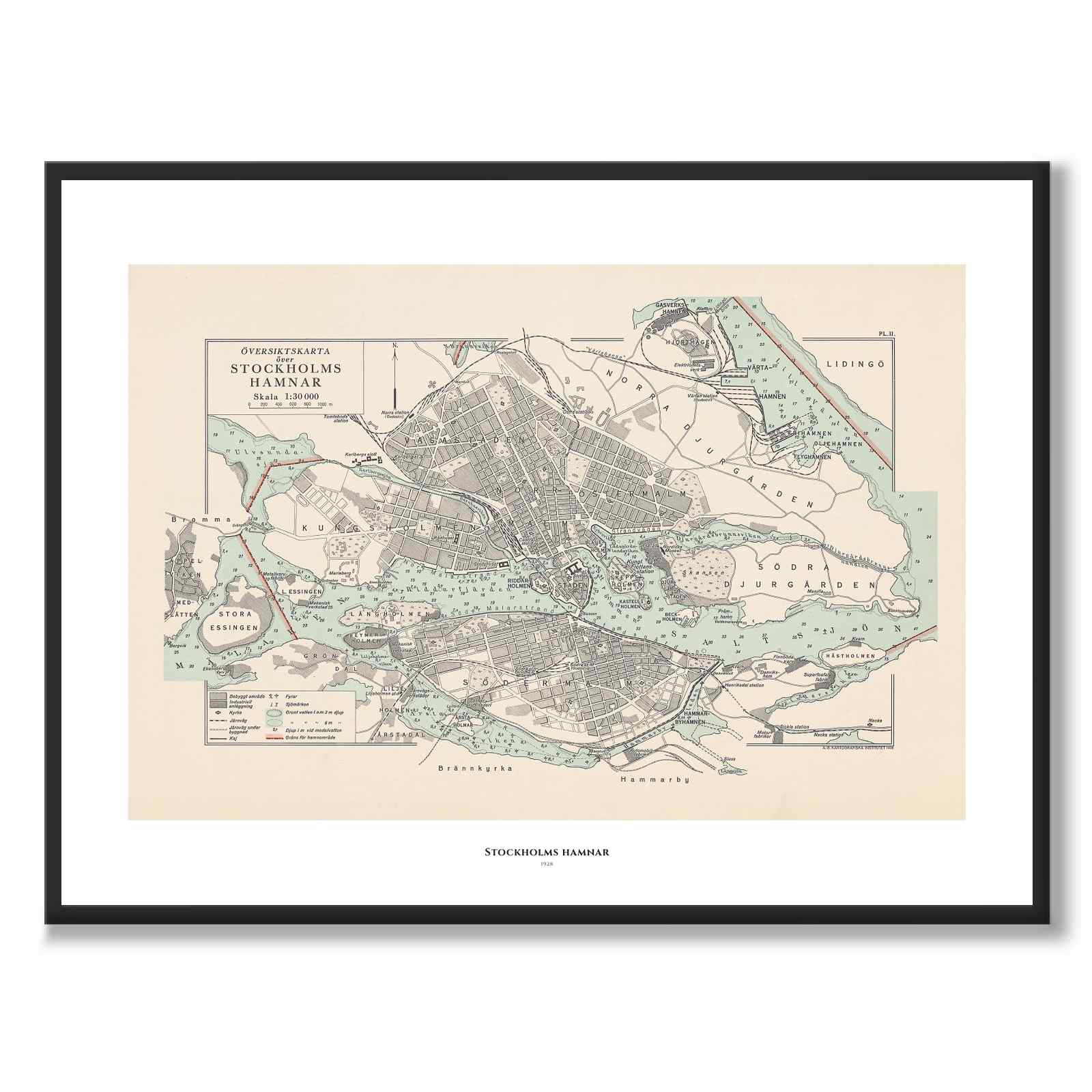 Stockholms havner i 1928