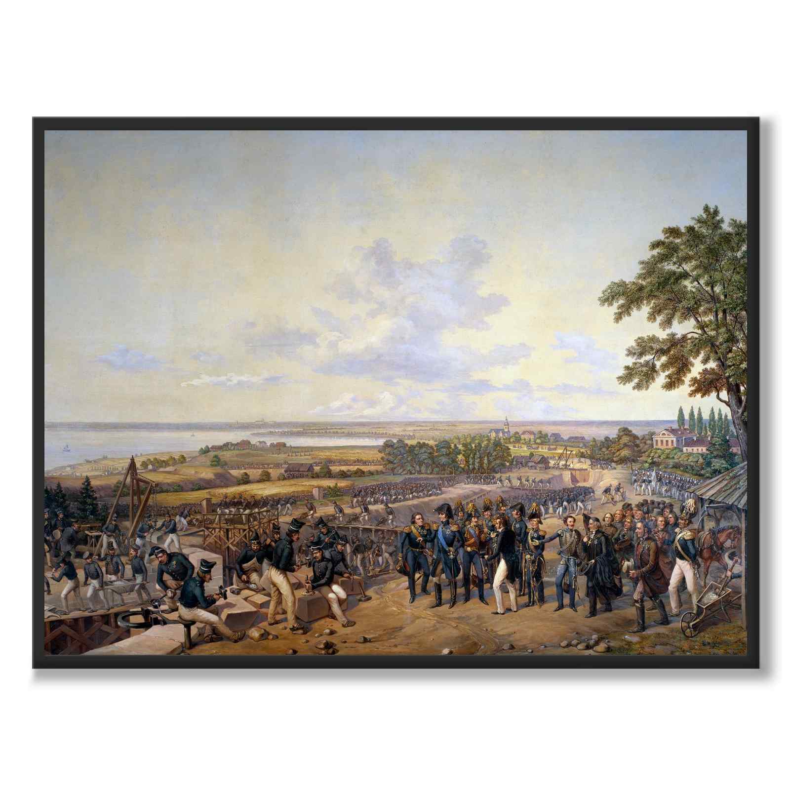 Carl XIV Johans besøk i Bergs sluser