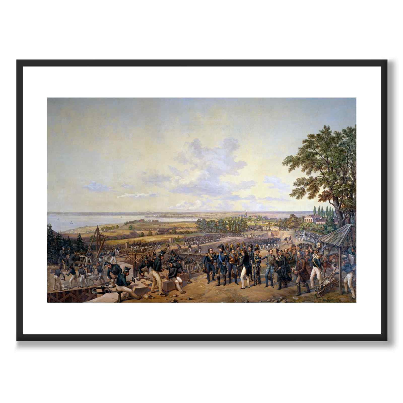 Carl XIV Johans besøk i Bergs sluser