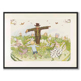 Lasse-little in the garden