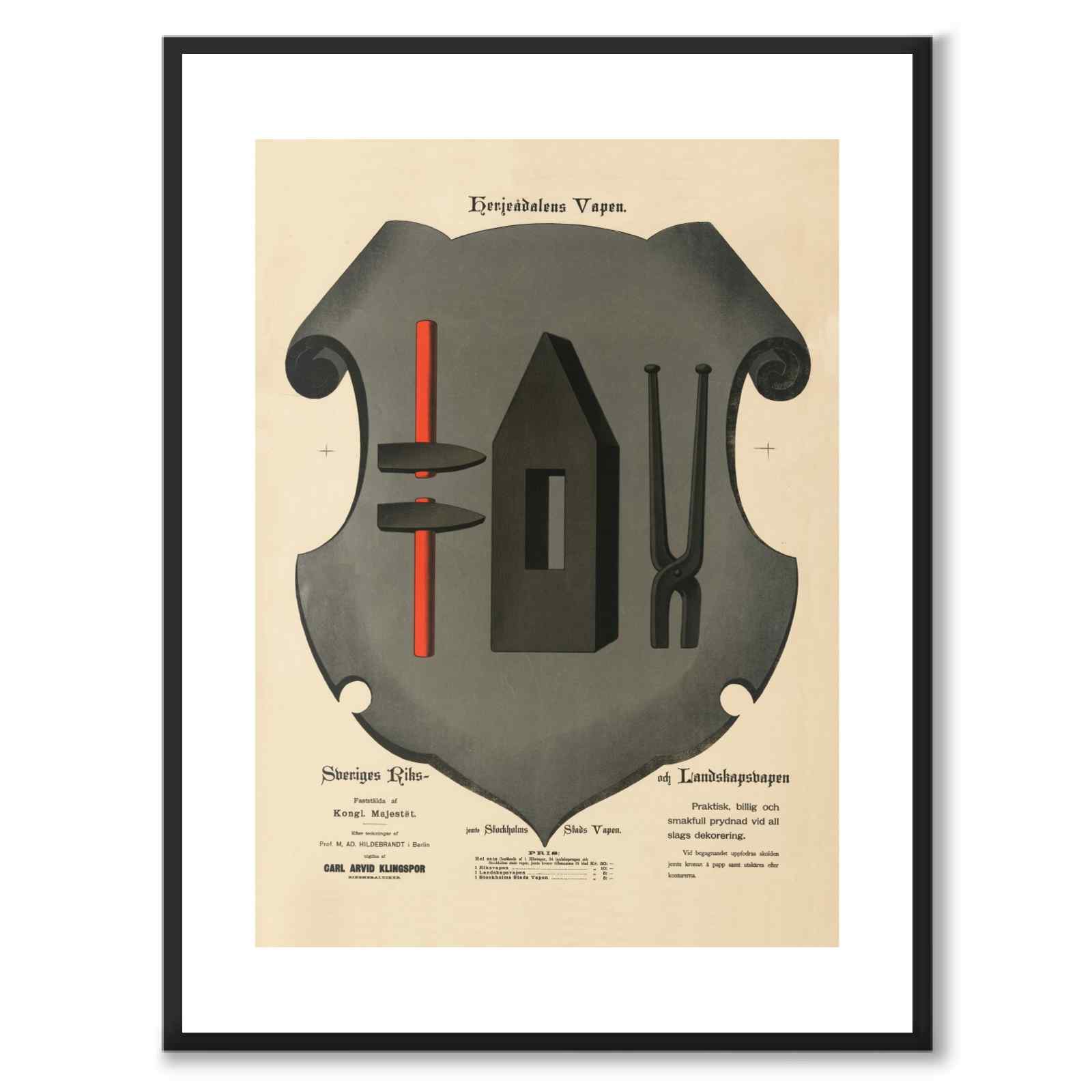 Härjedalen's Landskapsvapen
