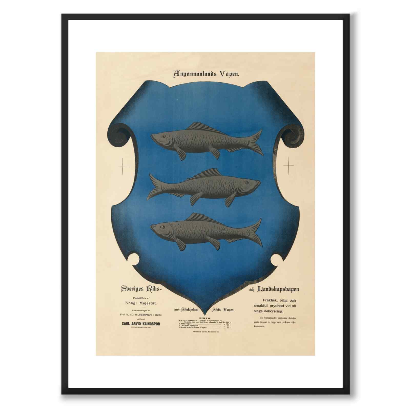 Ångermanland's Country Coat of Arms