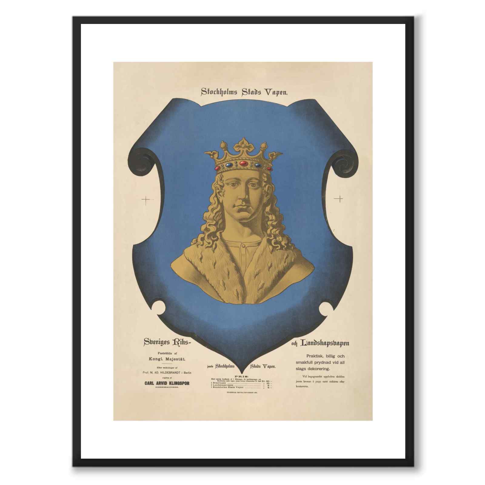 Stockholm City Coat of Arms