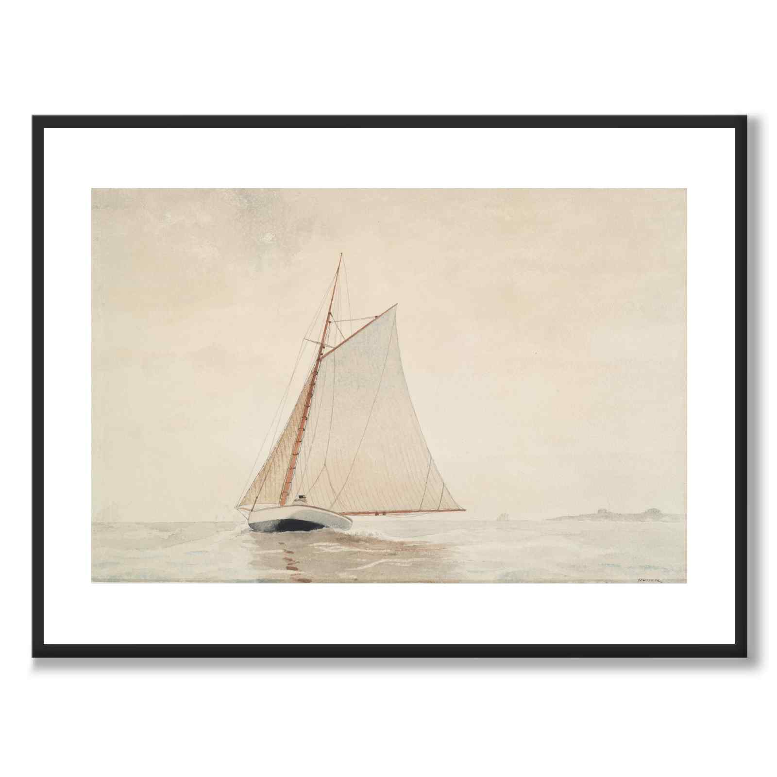 Seiler utenfor Gloucester