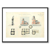 Helsingborg fyr i 1888