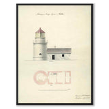 Kullens Lighthouse in 1848