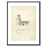 Kullens Lighthouse in 1848