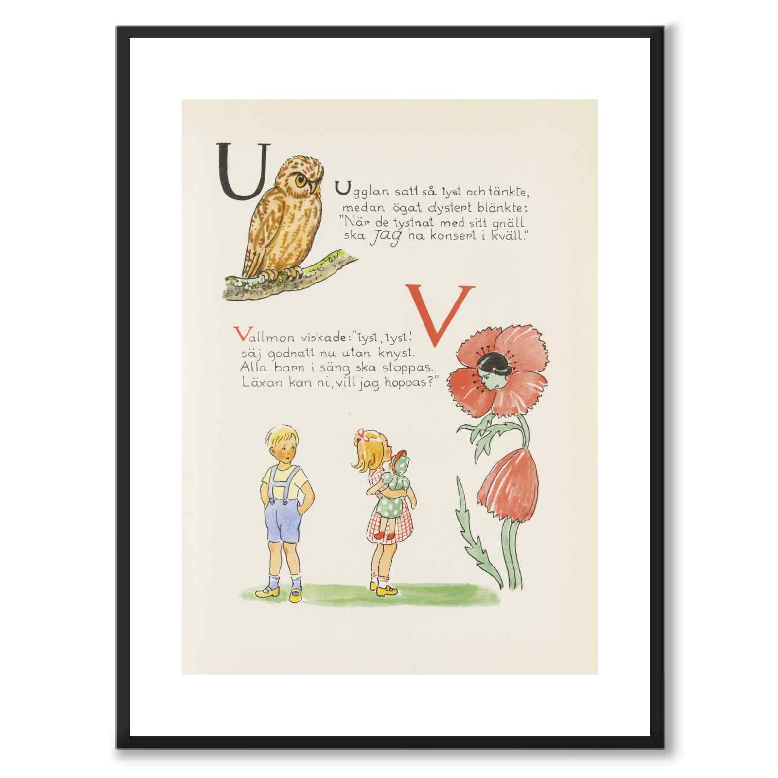 The ABC journey, U V