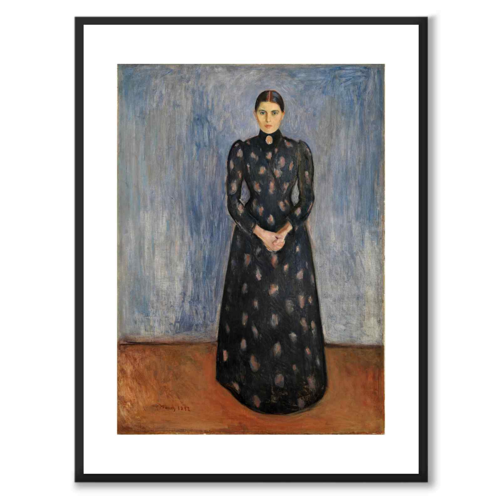 Ingefær i svart og fiolett