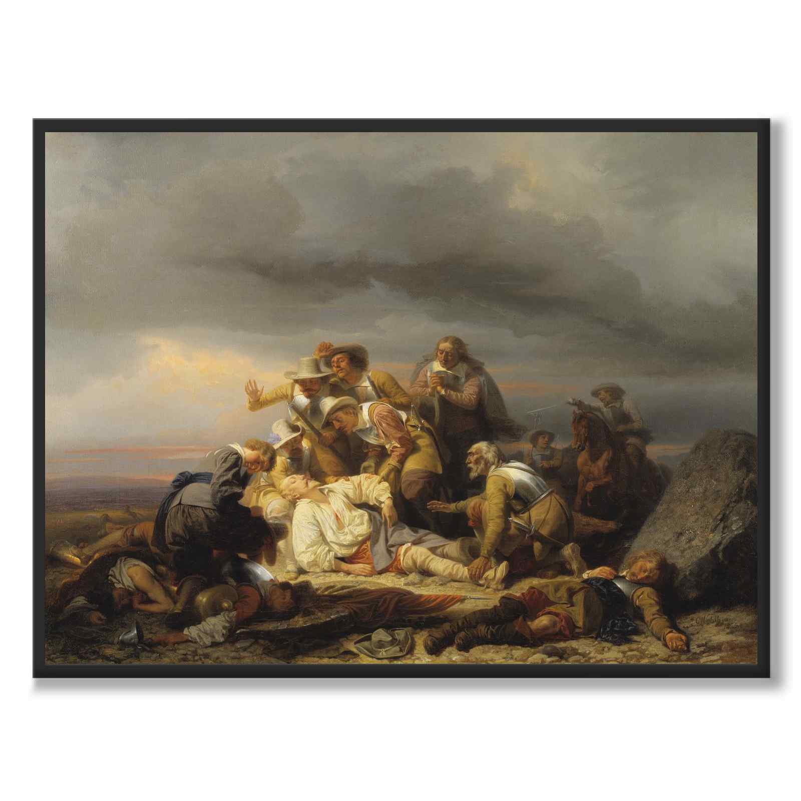 Gustaf II Adolf blir funnet død etter slaget ved Lützen