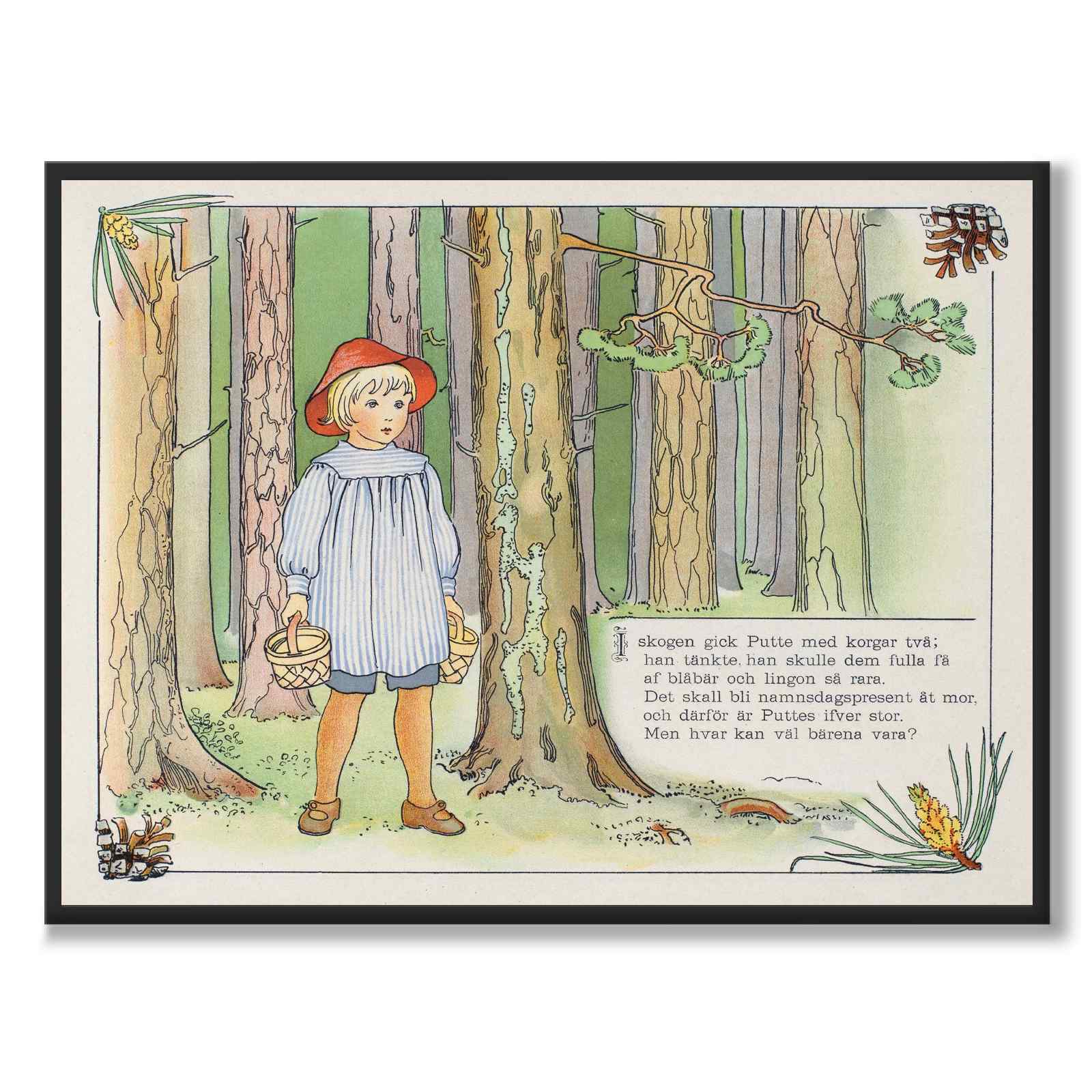 Puttes Äventyr i Blåbärsskogen