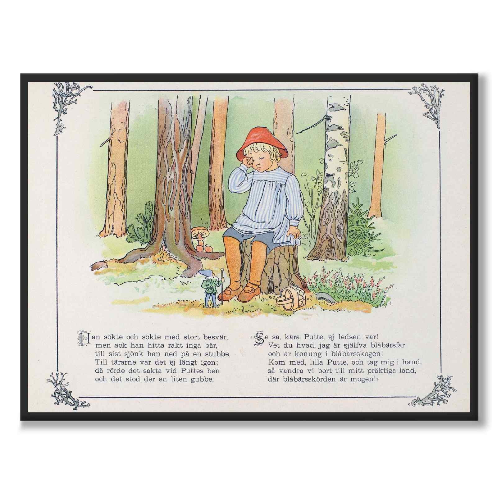 Puttes Äventyr i Blåbärsskogen