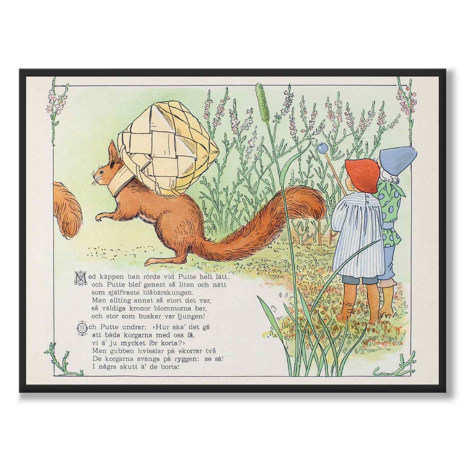 Puttes Äventyr i Blåbärsskogen