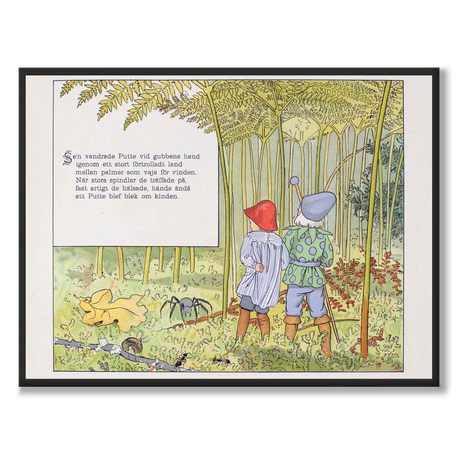 Puttes Äventyr i Blåbärsskogen