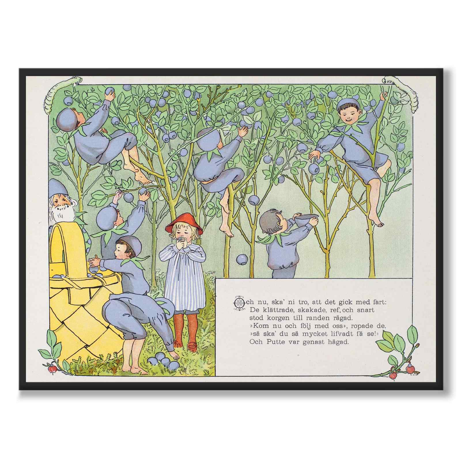 Puttes Eventyr i Blåbærskogen