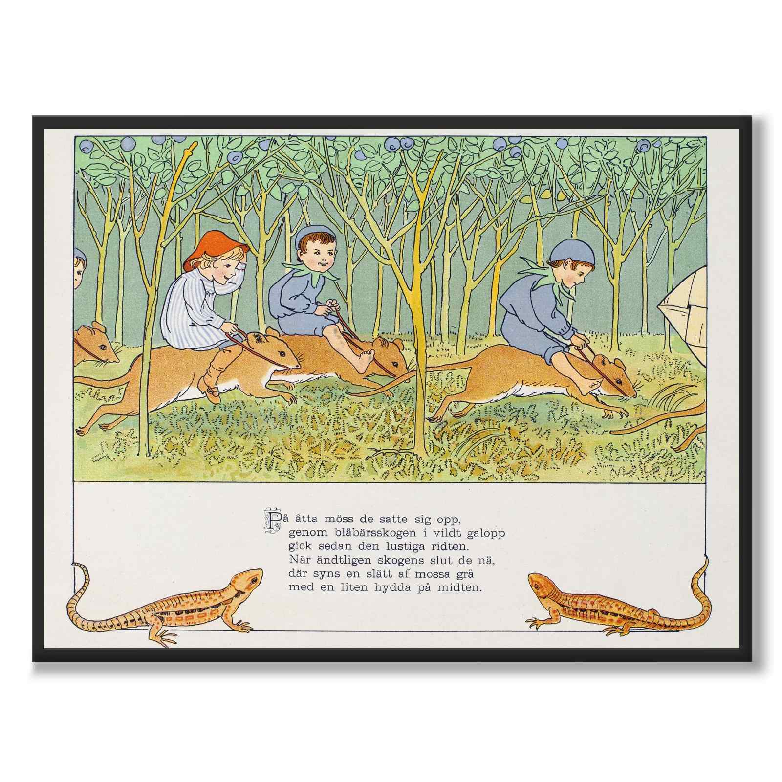 Puttes Äventyr i Blåbärsskogen