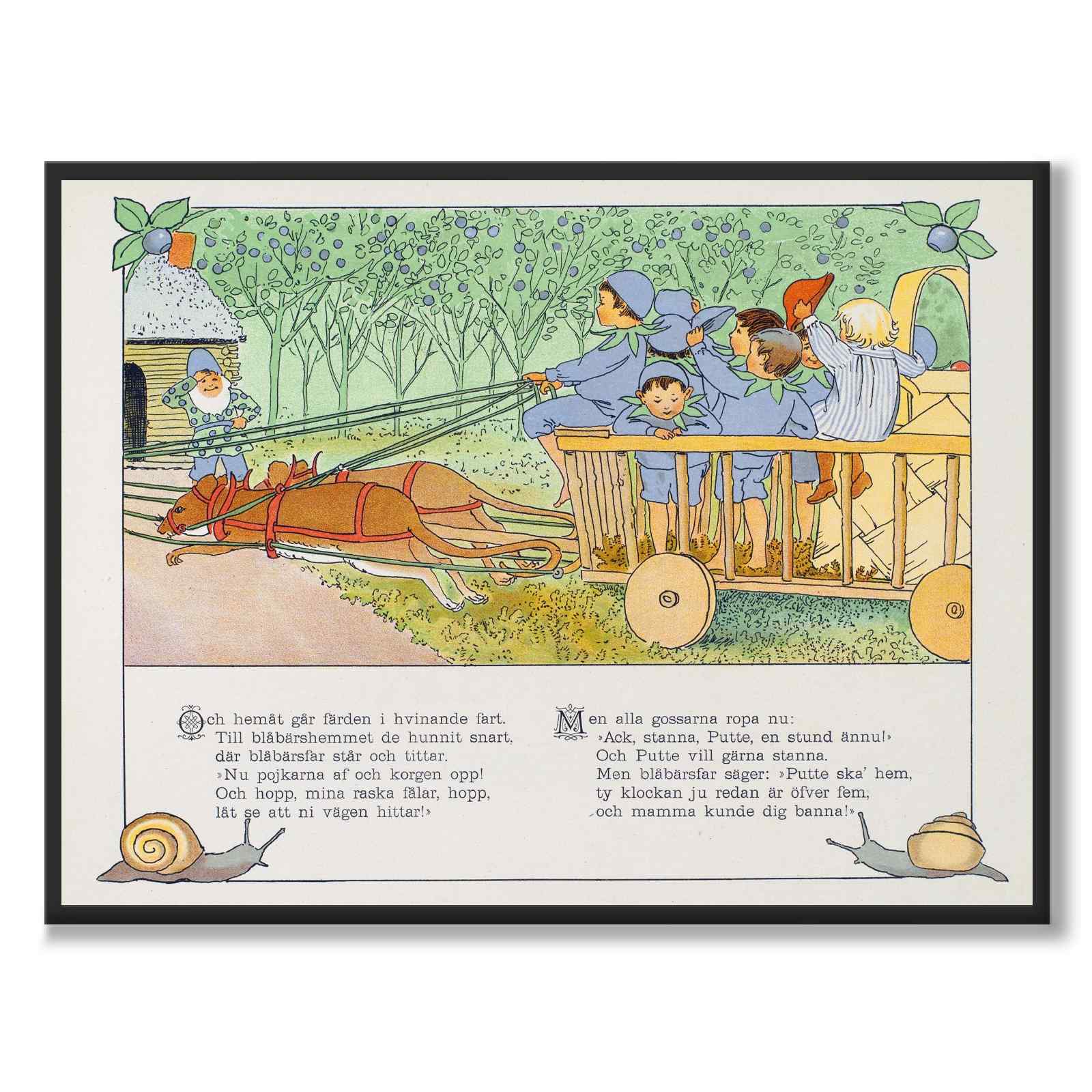 Puttes Äventyr i Blåbärsskogen