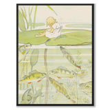 Thumbelina as a poster for a children's room from Historly – full image without white border – image 2