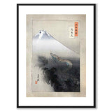 Ryū shōten av Ogata Gekkō som japansk poster – med vit kant