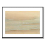Small Waves av Kamisaka Sekka som japansk poster – med vit kant